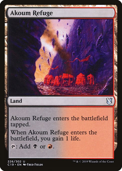 Akoum Refuge (Commander 2019 #226)