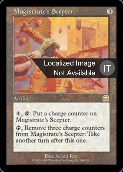 Magistrate's Scepter (Mercadian Masques #304)