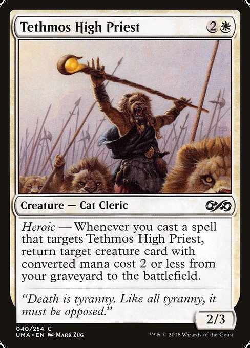 Tethmos High Priest (Ultimate Masters #40)