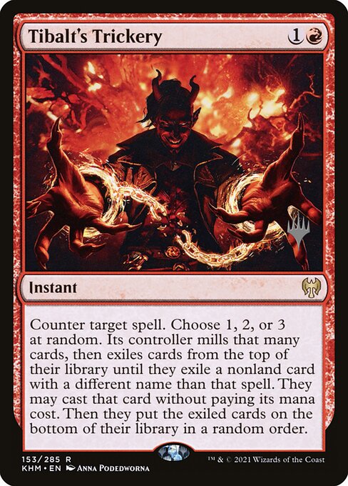 Tibalt's Trickery (Kaldheim Promos #153p)