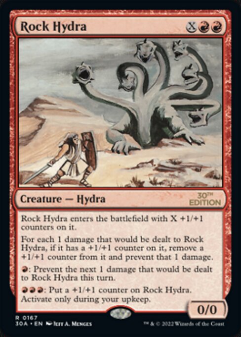 Rock Hydra (30th Anniversary Edition #167)