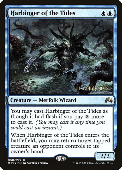 Harbinger of the Tides (Magic Origins Promos #58s)