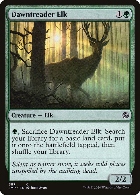 Élan fouleur d'aube|Dawntreader Elk