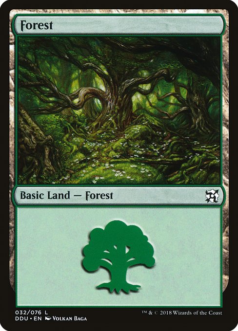 Forest (Duel Decks: Elves vs. Inventors #32)