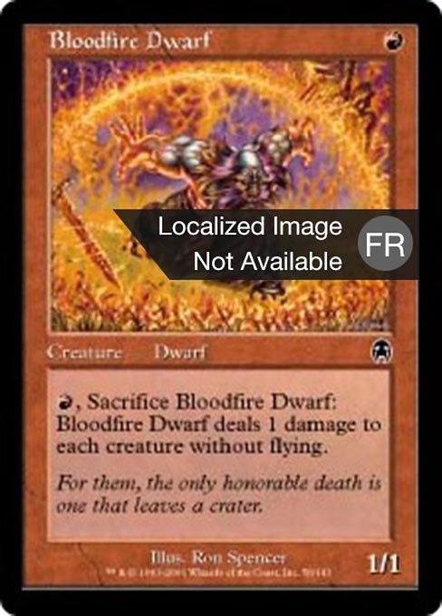Bloodfire Dwarf (Apocalypse #56)