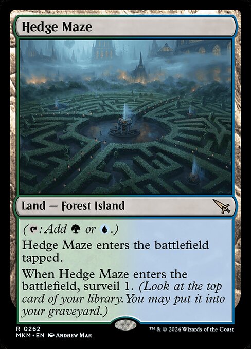 Hedge Maze (mkm) 262