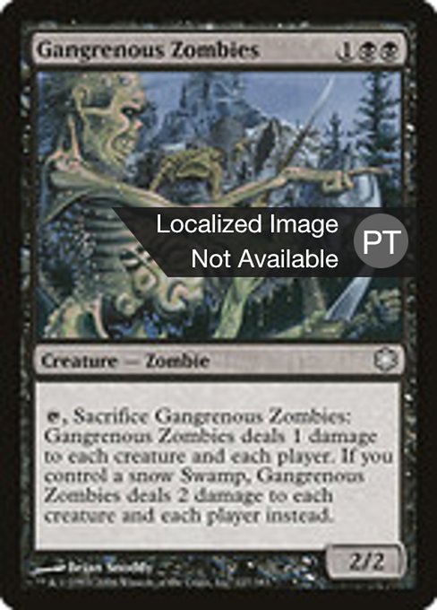 Gangrenous Zombies (Coldsnap Theme Decks #127)