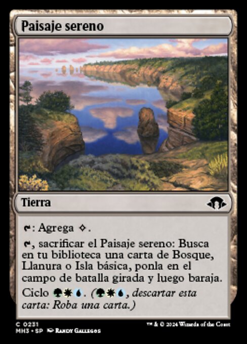 Tranquil Landscape (Modern Horizons 3 #231)