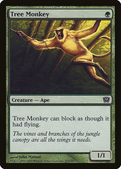 Tree Monkey card image