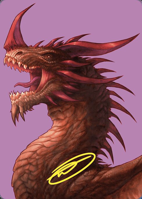 The Ur-Dragon // The Ur-Dragon (Commander Masters Art Series #61)