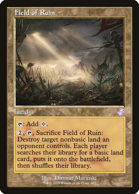 Field of Ruin (Time Spiral Remastered #407)