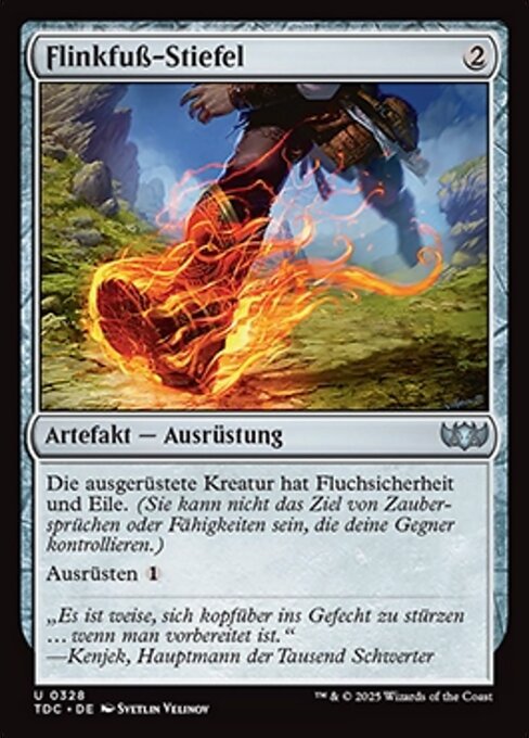 Flinkfuß-Stiefel