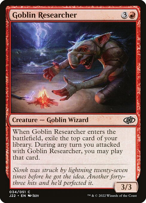 Goblin Researcher card image