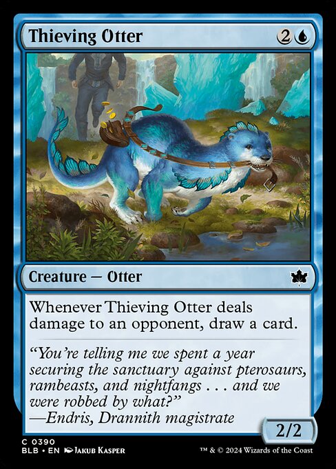 Thieving Otter (Bloomburrow #390)