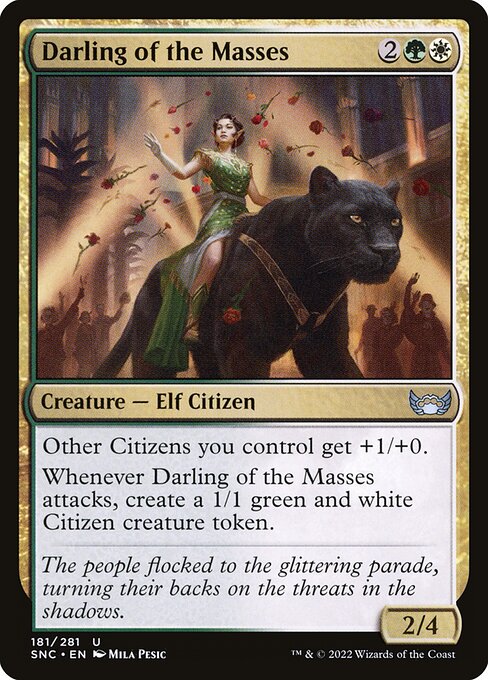 Darling of the Masses card image