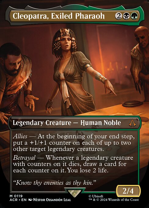 Cleopatra, Exiled Pharaoh (acr) 119