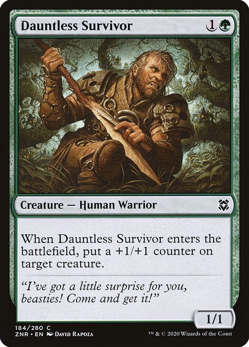 Dauntless Survivor (Zendikar Rising #184)