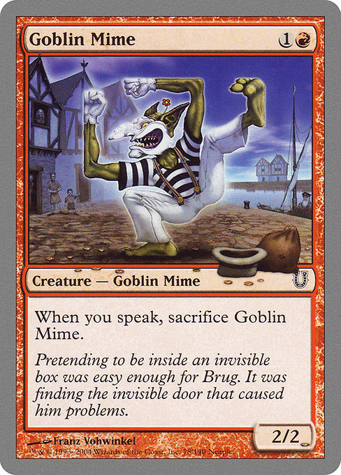 Goblin Mime (Unhinged #78)