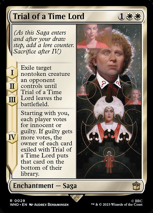 Jugement d'un Time Lord|Trial of a Time Lord