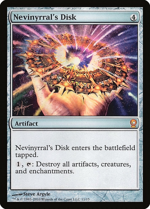 Nevinyrral's Disk (From the Vault: Relics #11)