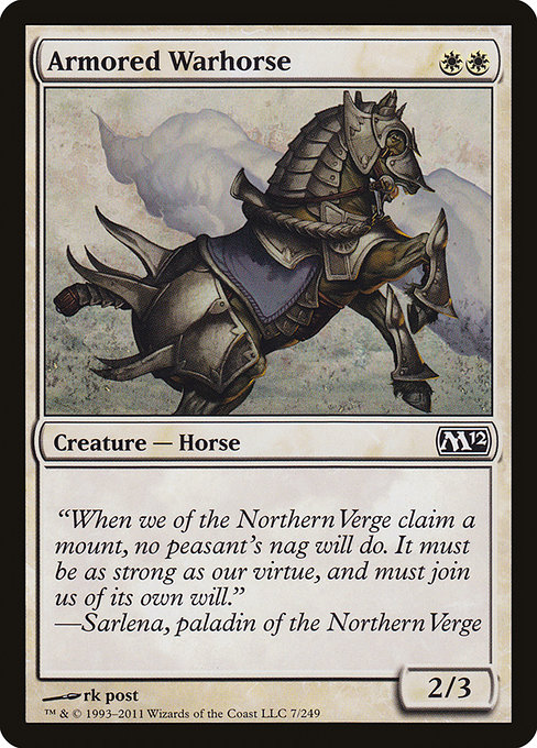Armored Warhorse card image