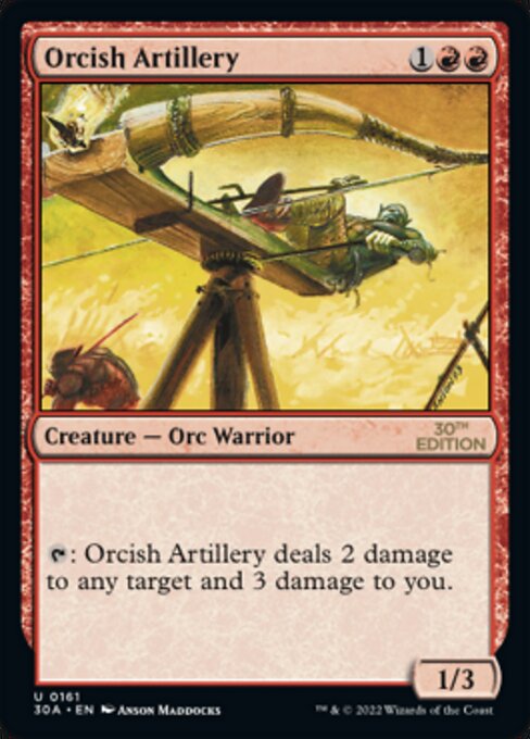 Orcish Artillery (30th Anniversary Edition #161)
