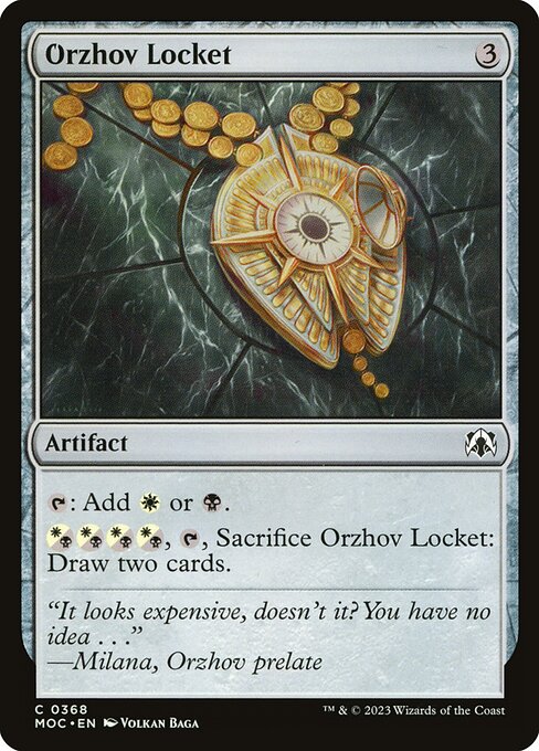 Orzhov Locket (March of the Machine Commander #368)