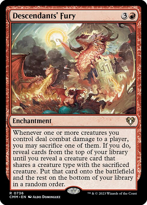 Descendants' Fury (cmm) 736 Descendants' Fury (cmm) 736