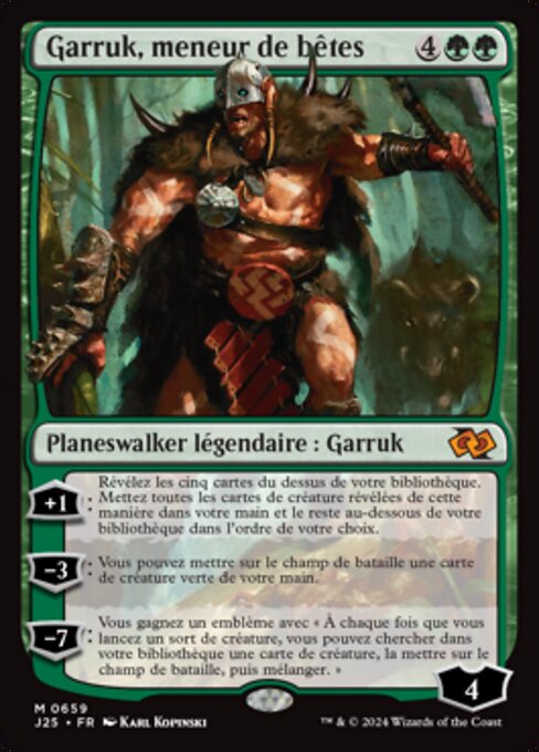 Garruk, meneur de bêtes