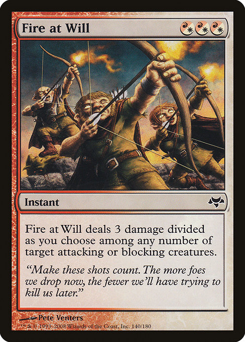 Fire at Will card image