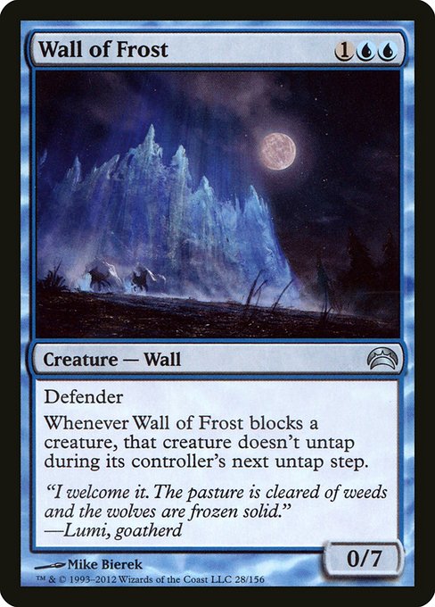 Mur de gel|Wall of Frost