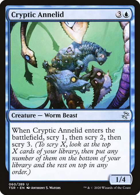 Cryptic Annelid (Time Spiral Remastered #60)