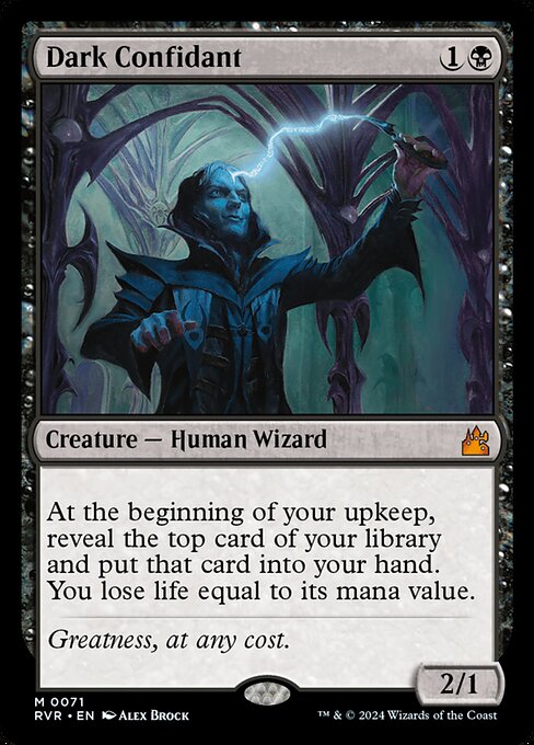 Dark Confidant (Ravnica Remastered #71)