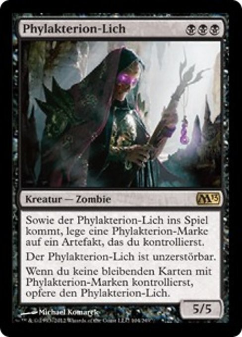 Phylactery Lich (Magic 2013 #104)