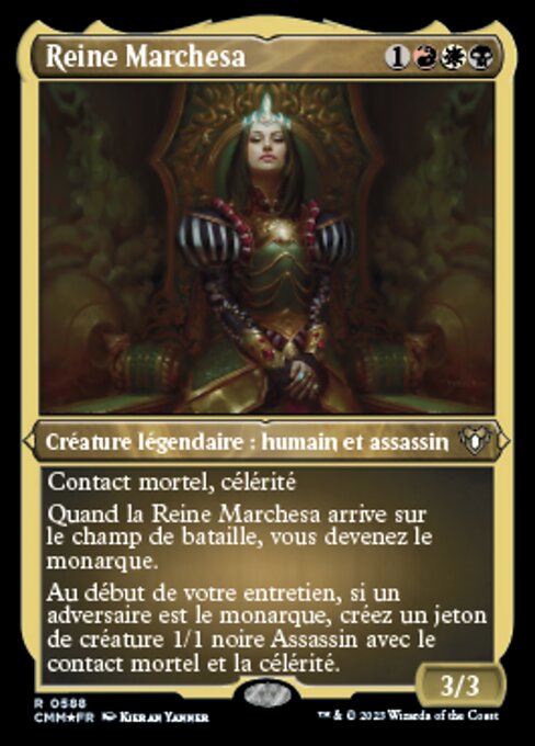 Queen Marchesa (Commander Masters #588)