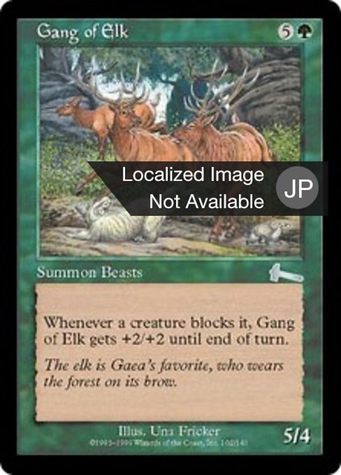Gang of Elk (Urza's Legacy #102)