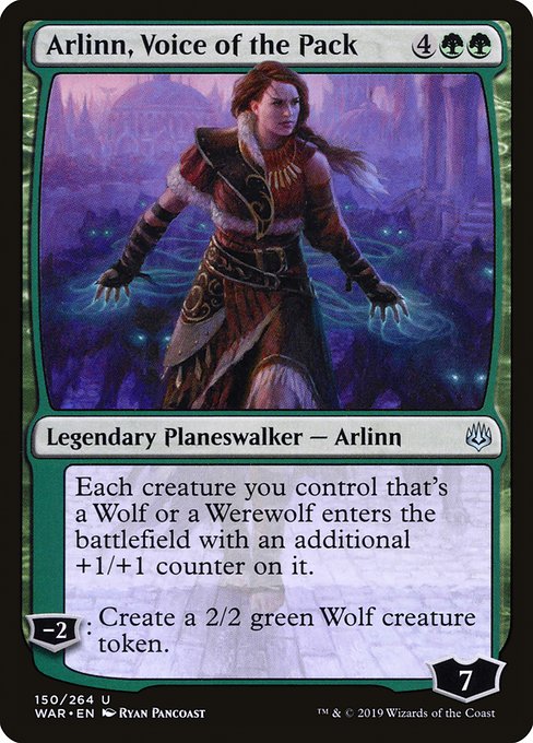 Arlinn, Voice of the Pack (War of the Spark #150)