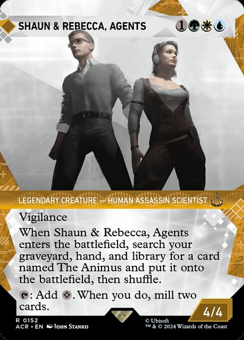 Shaun & Rebecca, Agents (Assassin's Creed #152)