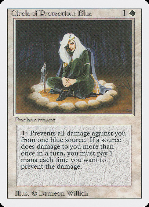 Circle of Protection: Blue (3ED)