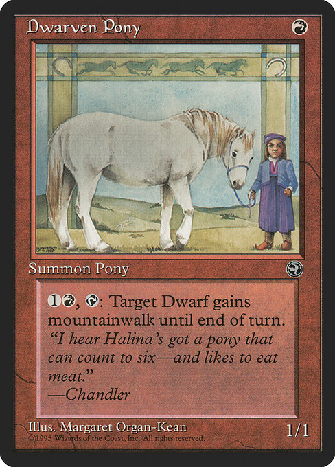 Dwarven Pony (Homelands #70)