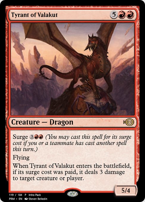 Tyrant of Valakut (Magic Online Promos #59657)