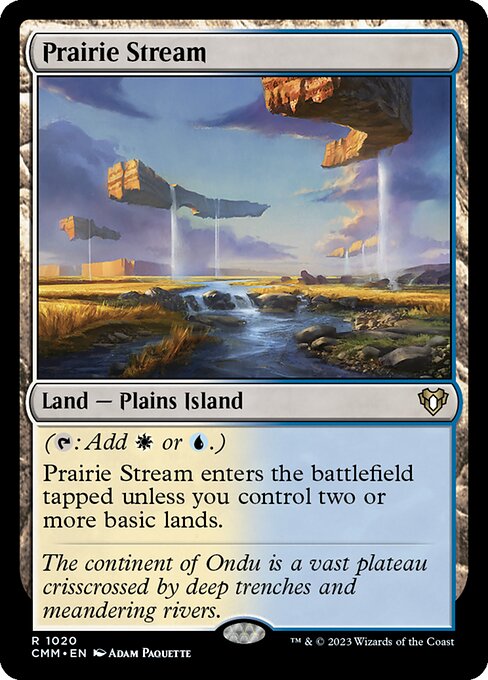 Prairie Stream (Commander Masters #1020)