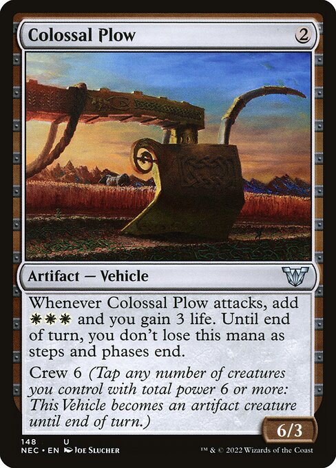 Colossal Plow (nec) 148 Colossal Plow (nec) 148