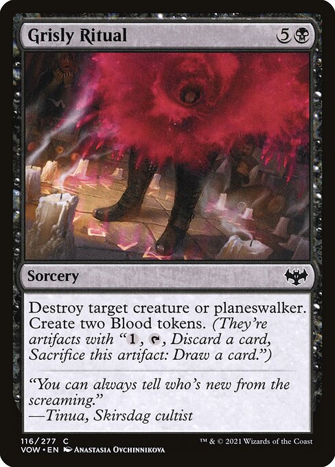 Grisly Ritual (Innistrad: Crimson Vow #116)
