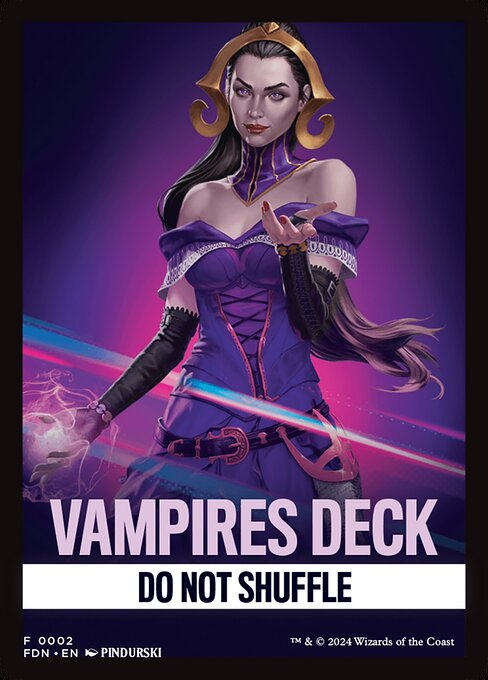 Vampires, carta Magic di tipo Card illustrata da PINDURSKI