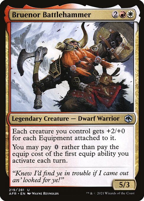 Bruenor Battlehammer card image