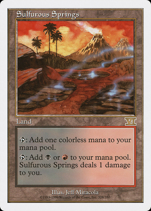 Sulfurous Springs (Classic Sixth Edition #328)