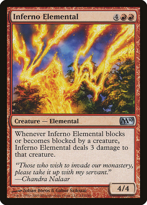 Inferno Elemental (Magic 2010 #142)