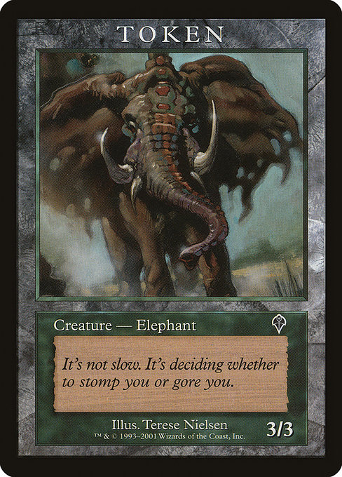 Elephant card image