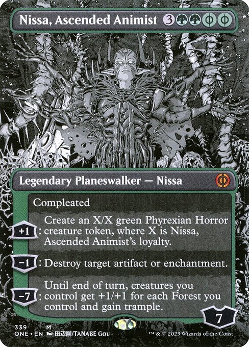 Nissa, Ascended Animist (Borderless)